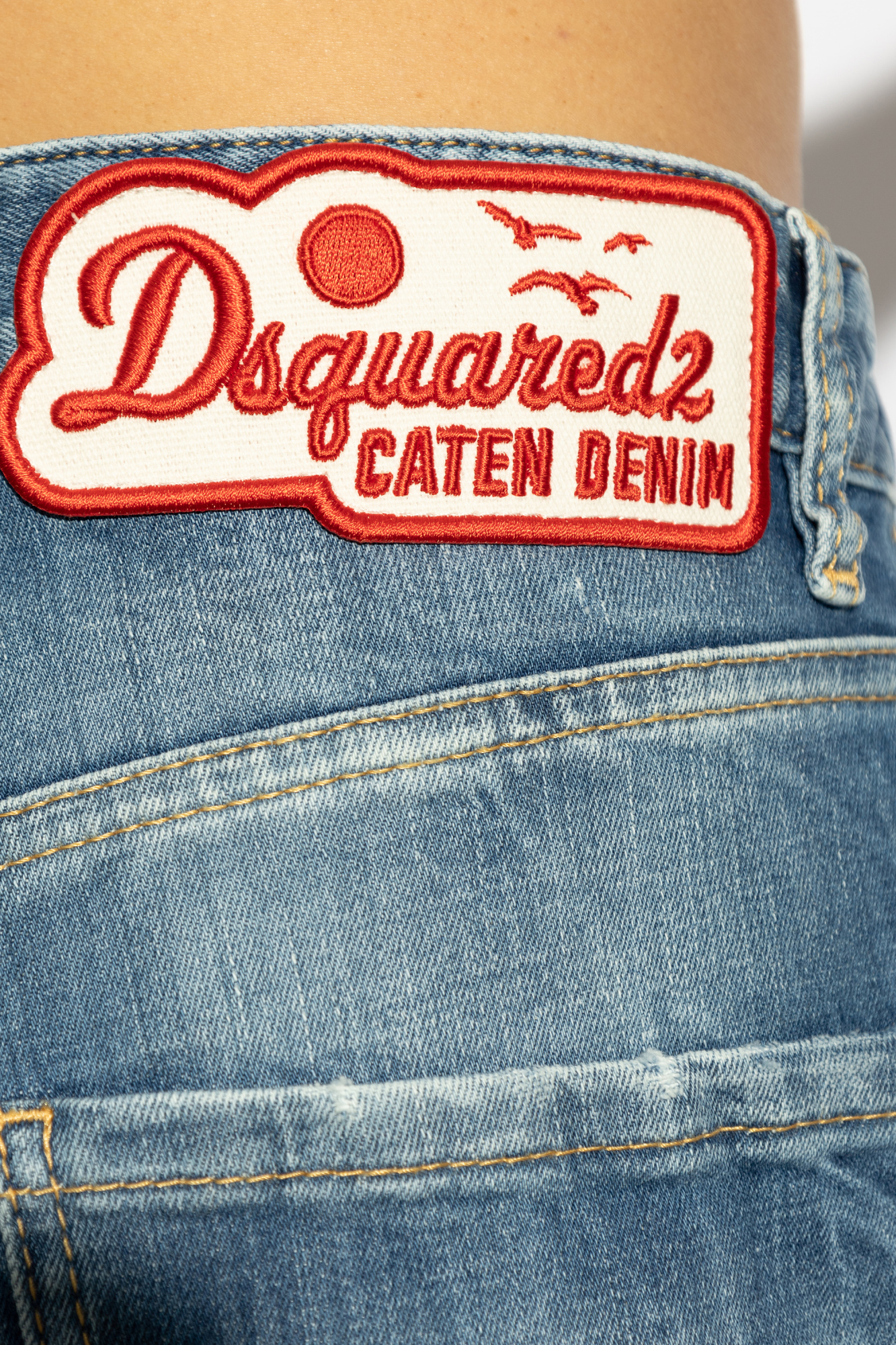 Slim jean Dsquared2 Blue size 42 FR in Cotton - 13540616